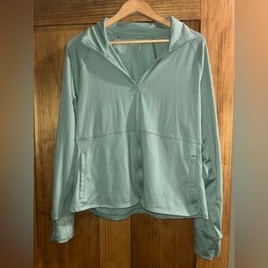 Jockey Sage Green Performance Zip up